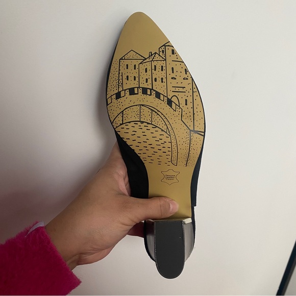 [WIDE WIDTH] Bella Vita block heel mule bootie - Picture 4 of 6